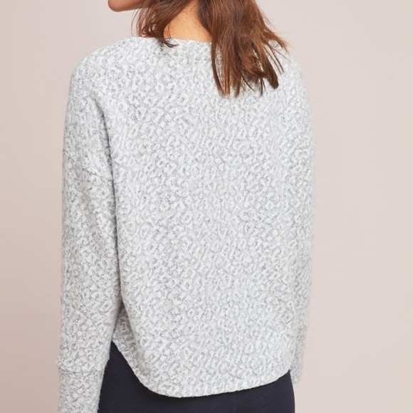 Anthropologie Saturday Sunday Andro Leopard Pullover, Size S - Picture 3 of 10
